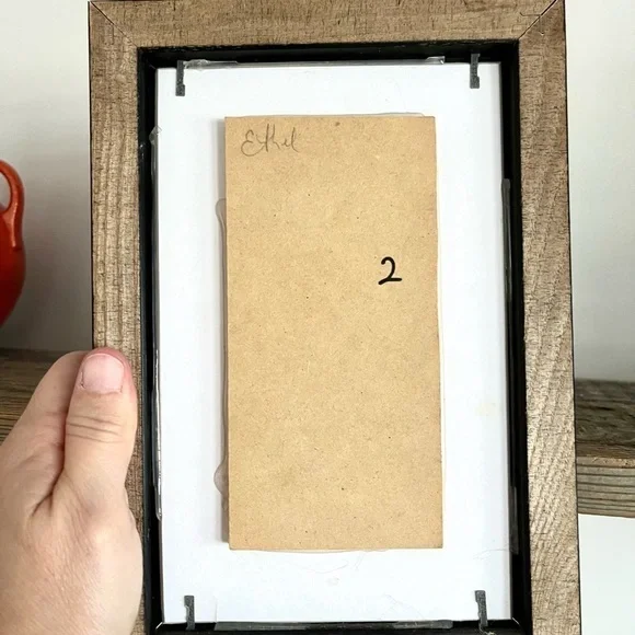 Genuine Navajo Sand Painting signed set of 2 - Picture 6 of 7